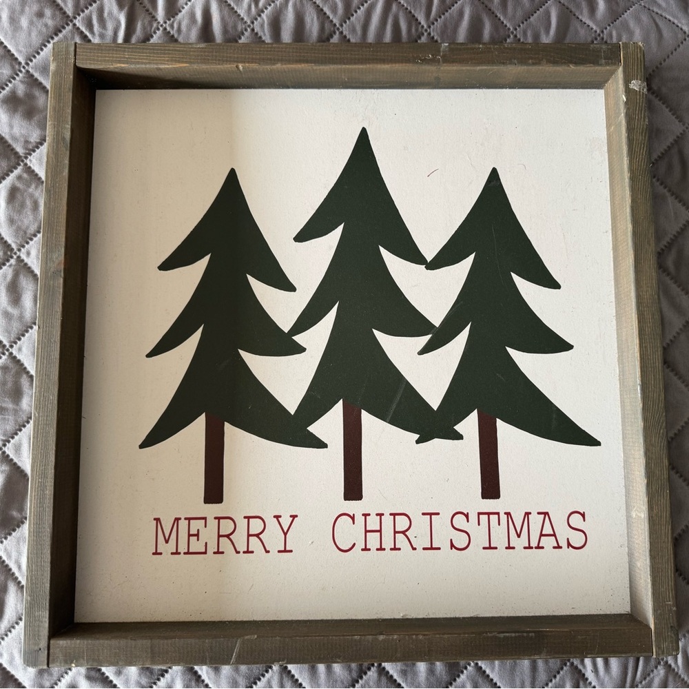 Merry Christmas wall decor picture